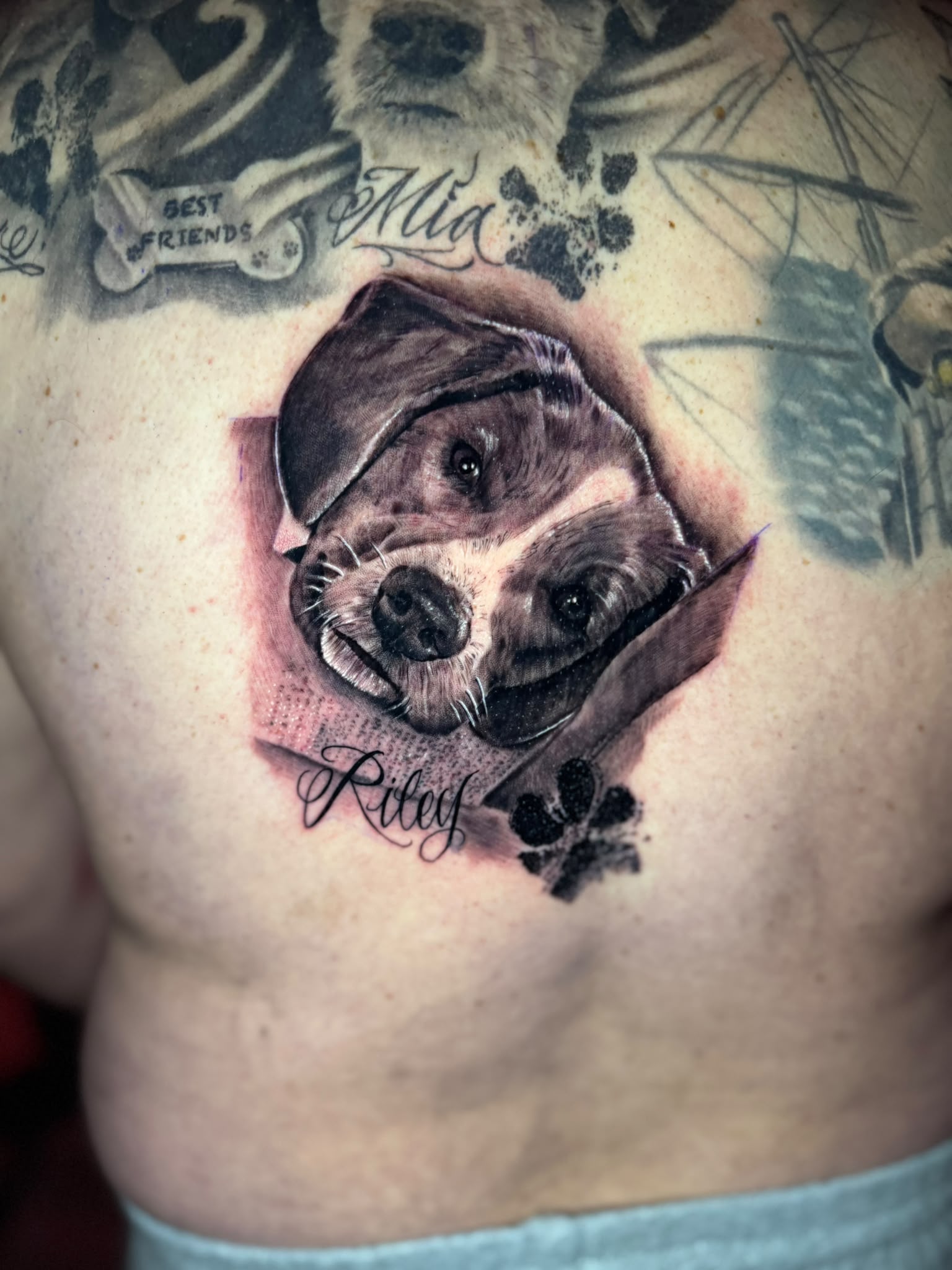 F&aacute;bio Manjua - Black & Grey / Horror Portrait
